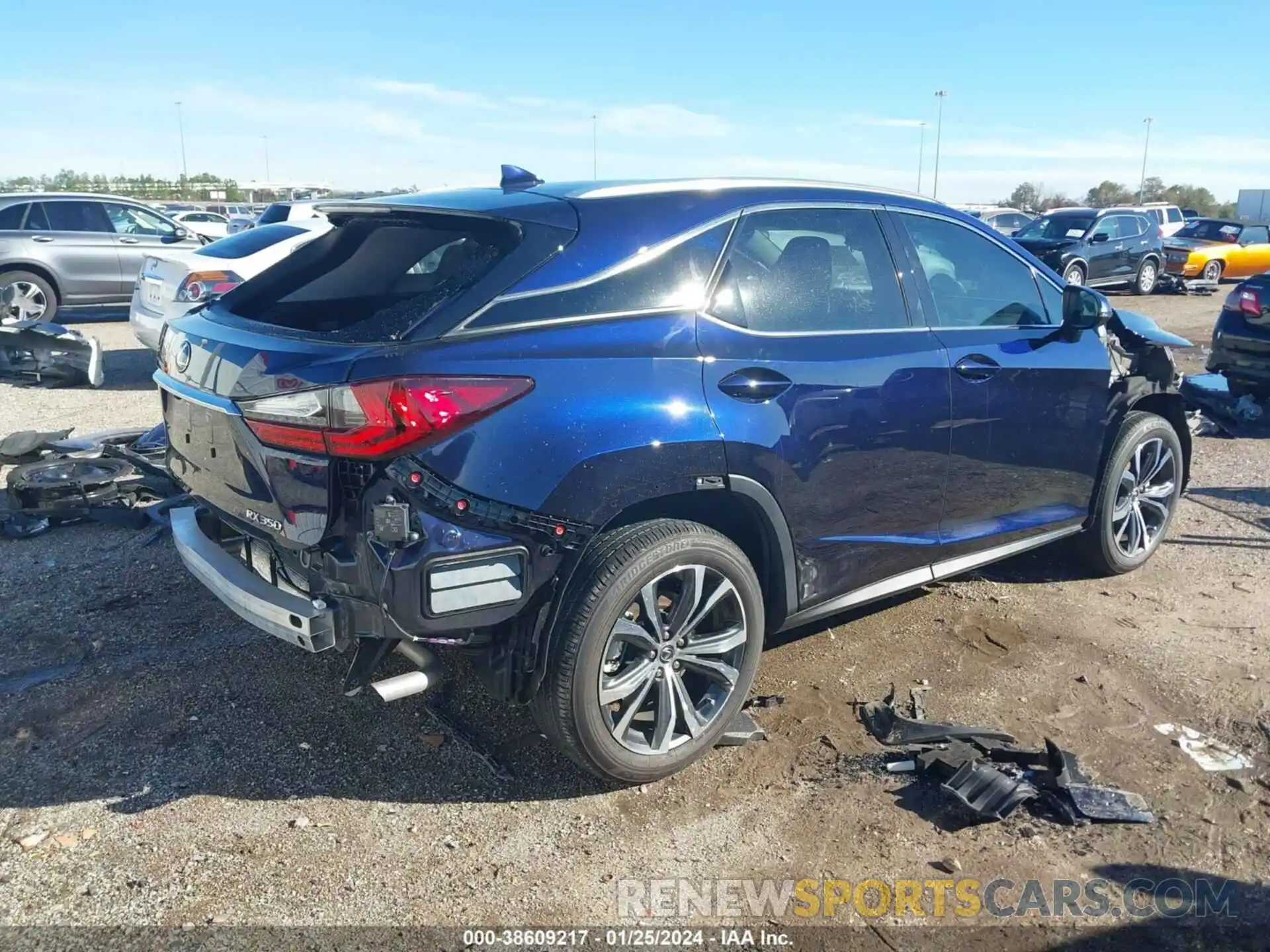 4 Photograph of a damaged car 2T2HZMAA2NC259766 LEXUS RX 350 2022