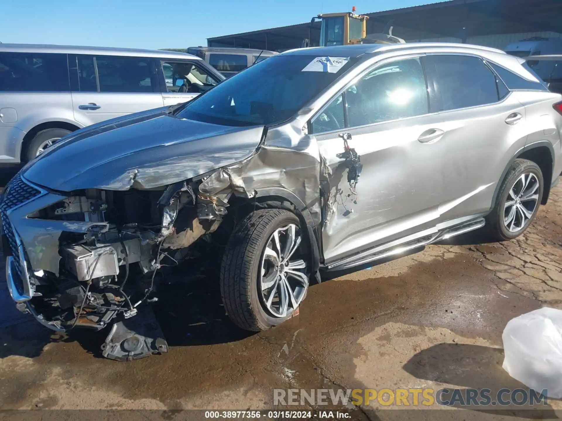 2 Photograph of a damaged car 2T2HZMAA3NC256701 LEXUS RX 350 2022