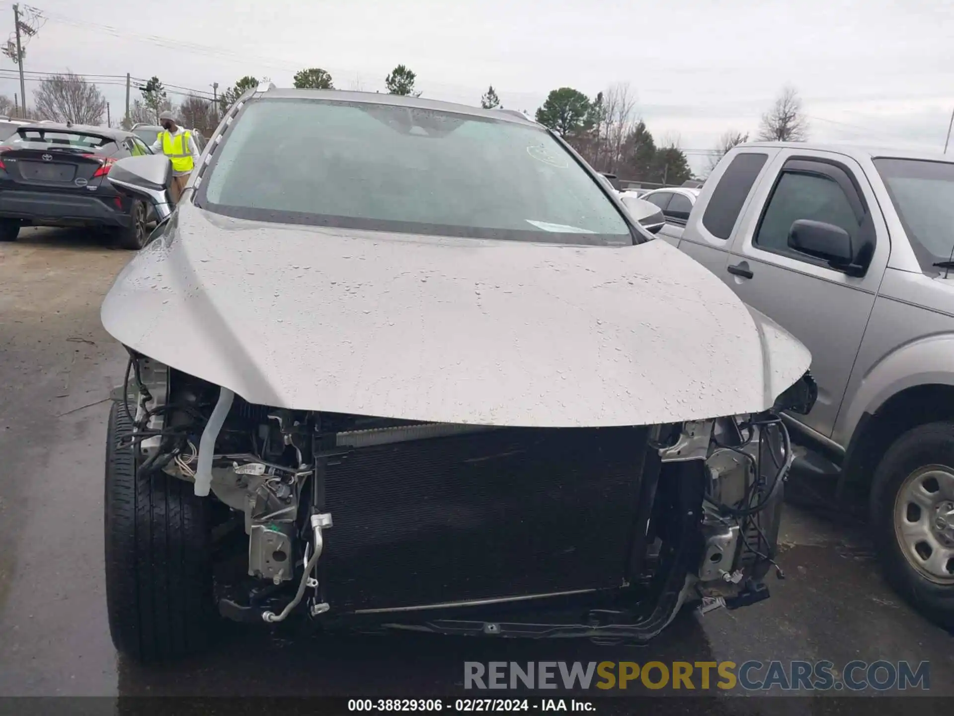 13 Photograph of a damaged car 2T2HZMAAXNC257246 LEXUS RX 350 2022