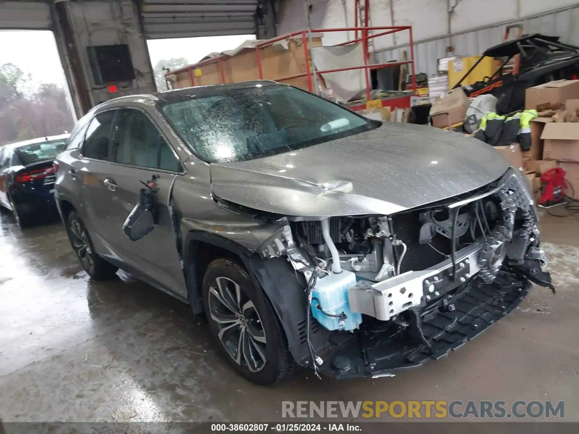 1 Фотография поврежденного автомобиля 2T2HZMDA1NC345324 LEXUS RX 350 2022