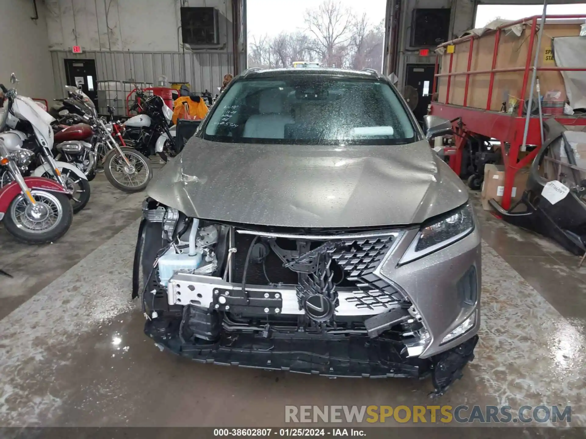 13 Фотография поврежденного автомобиля 2T2HZMDA1NC345324 LEXUS RX 350 2022