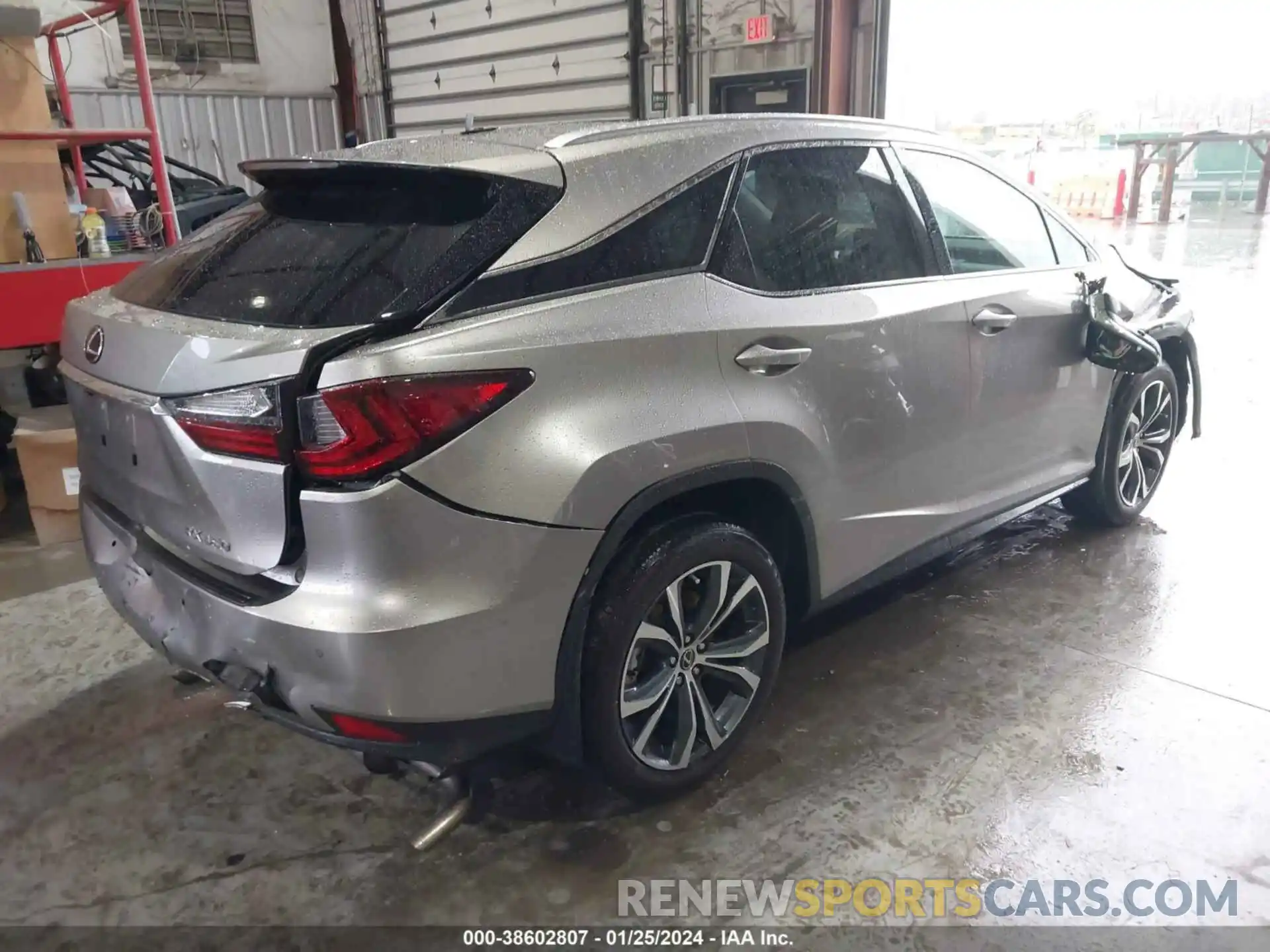 4 Фотография поврежденного автомобиля 2T2HZMDA1NC345324 LEXUS RX 350 2022