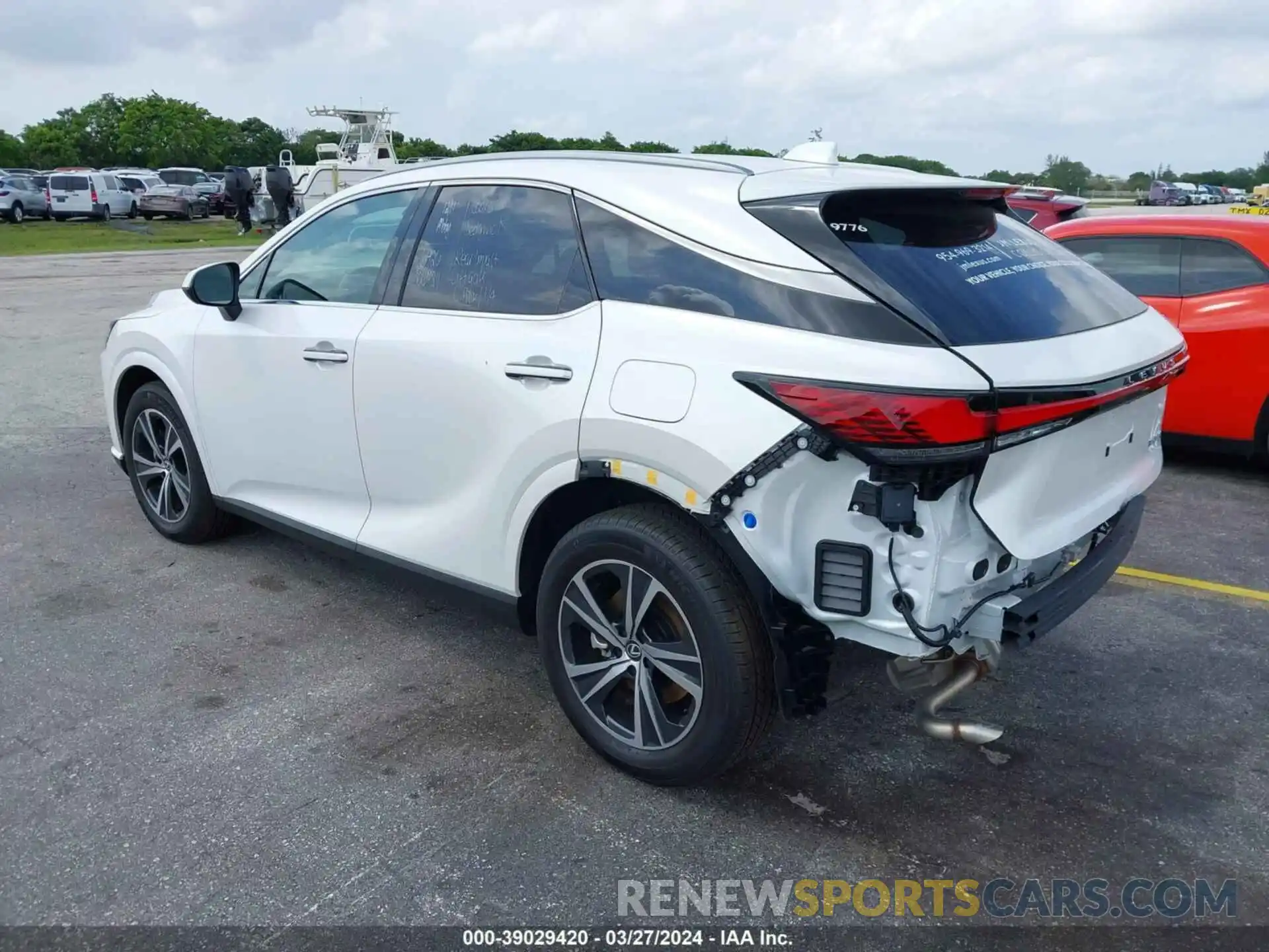 3 Photograph of a damaged car 2T2BAMBA0PC017637 LEXUS RX 350 2023