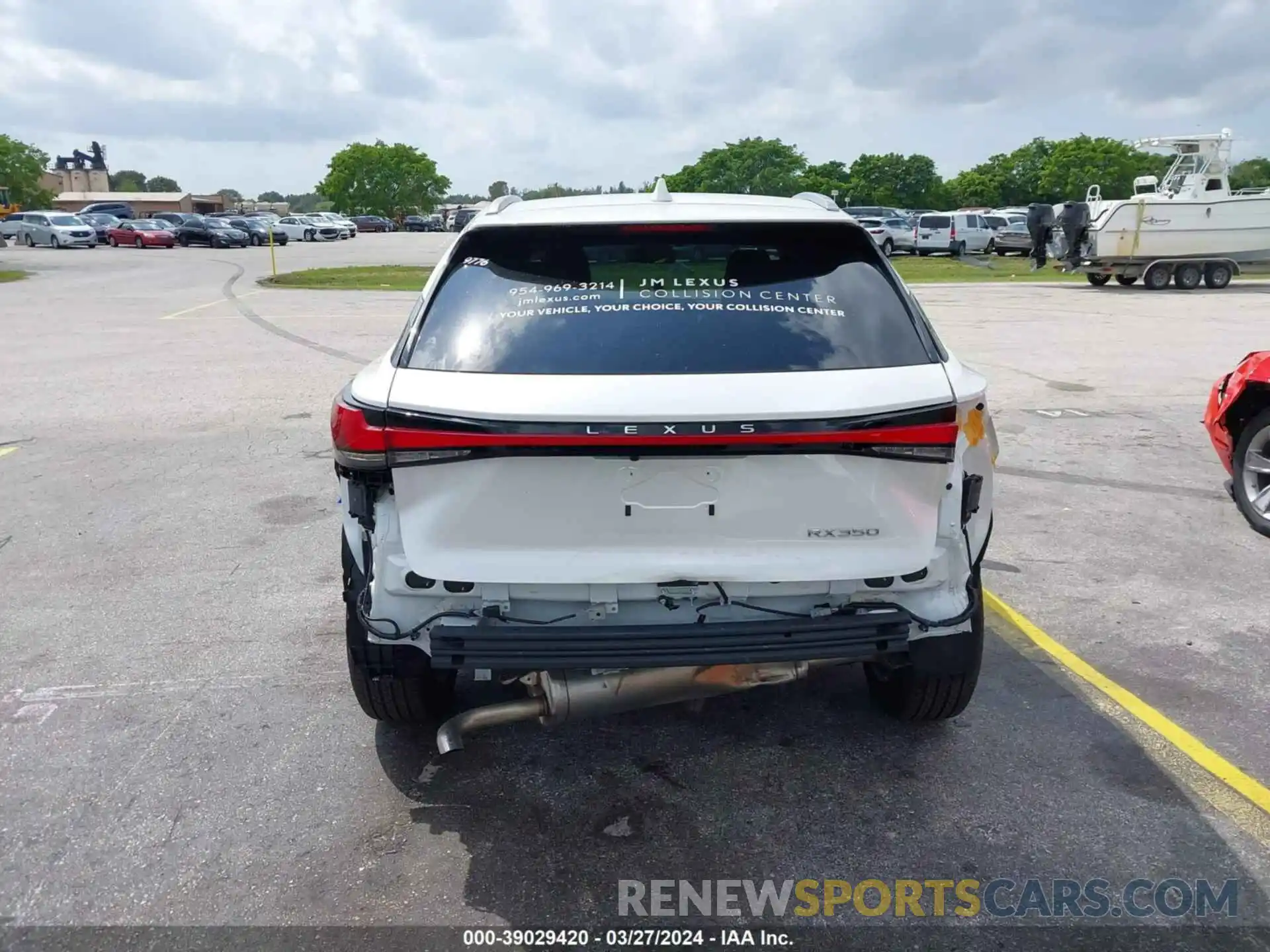 6 Photograph of a damaged car 2T2BAMBA0PC017637 LEXUS RX 350 2023