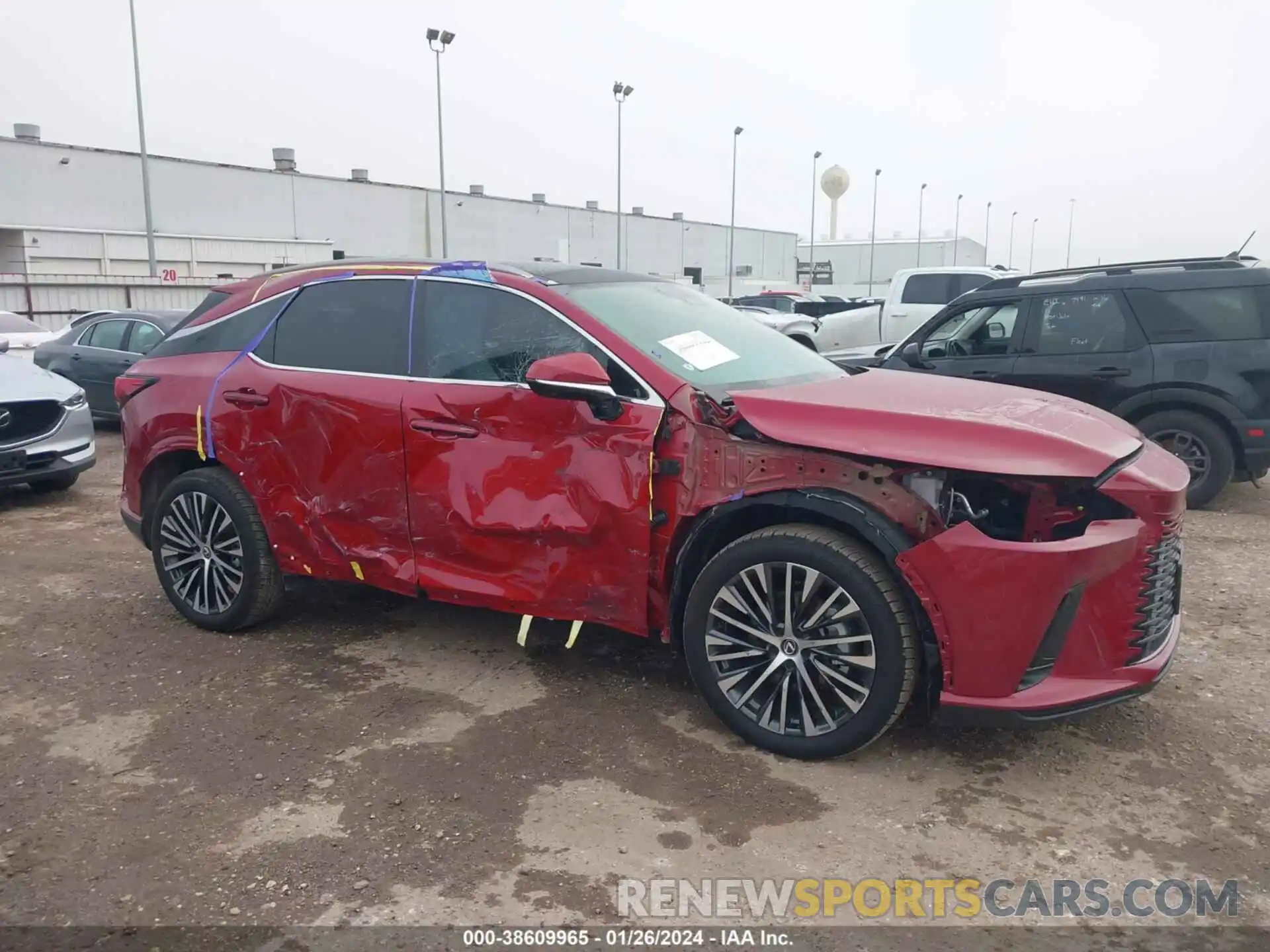 13 Photograph of a damaged car 2T2BAMBA0PC021882 LEXUS RX 350 2023