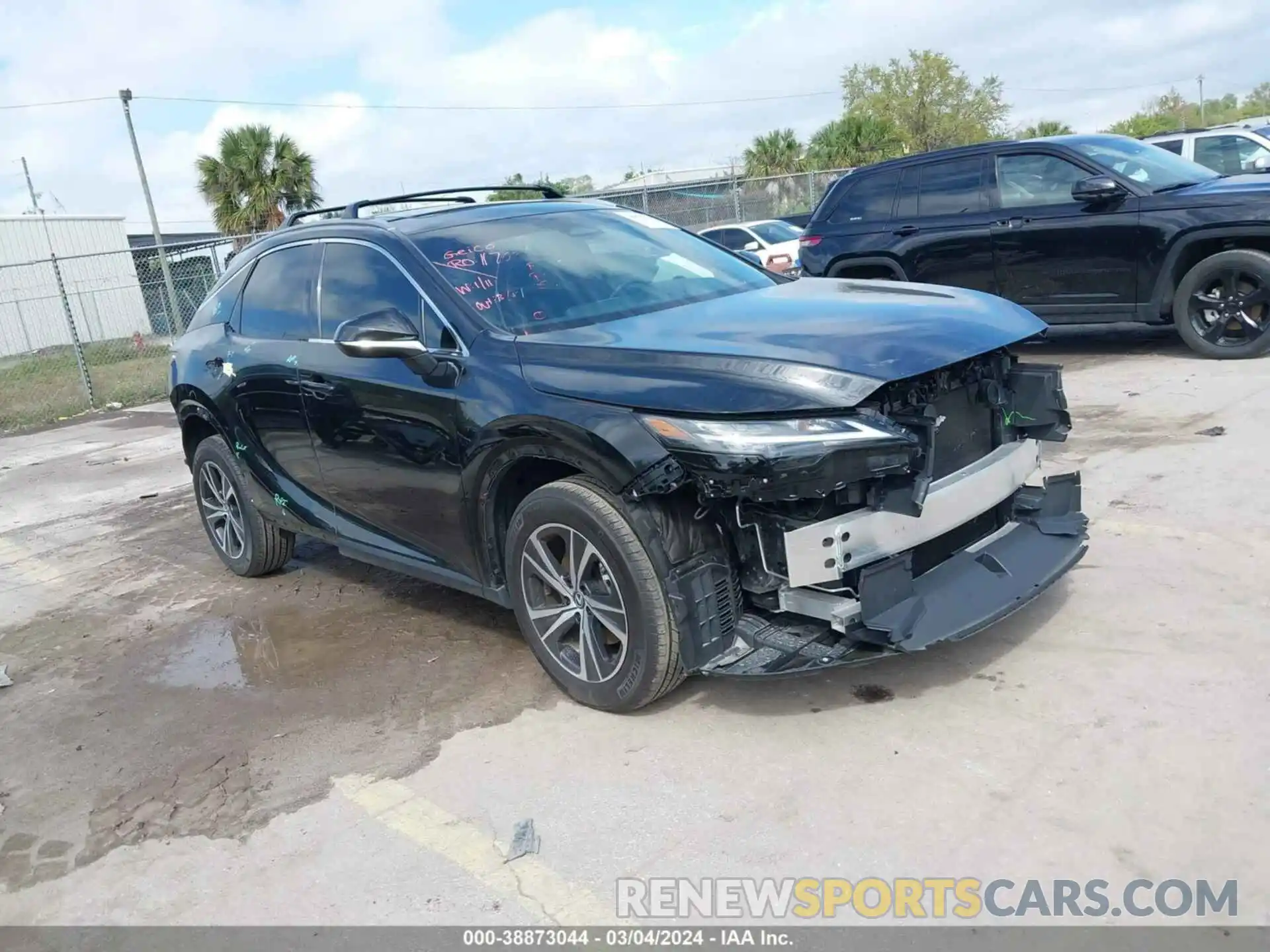 1 Photograph of a damaged car 2T2BAMBA3PC003683 LEXUS RX 350 2023