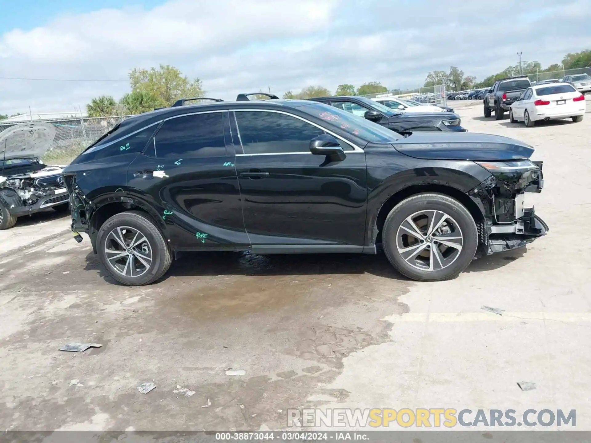 13 Photograph of a damaged car 2T2BAMBA3PC003683 LEXUS RX 350 2023