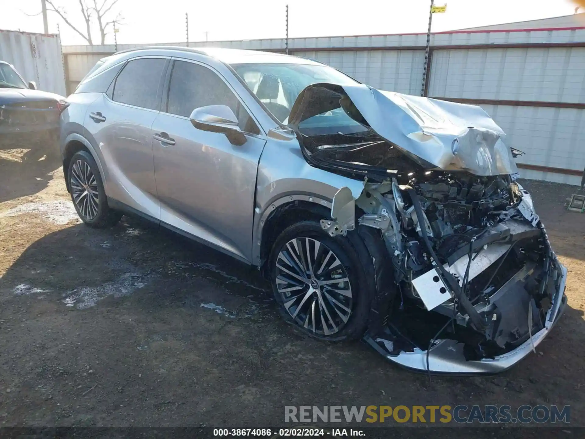 1 Photograph of a damaged car 2T2BAMCA3PC016951 LEXUS RX 350 2023