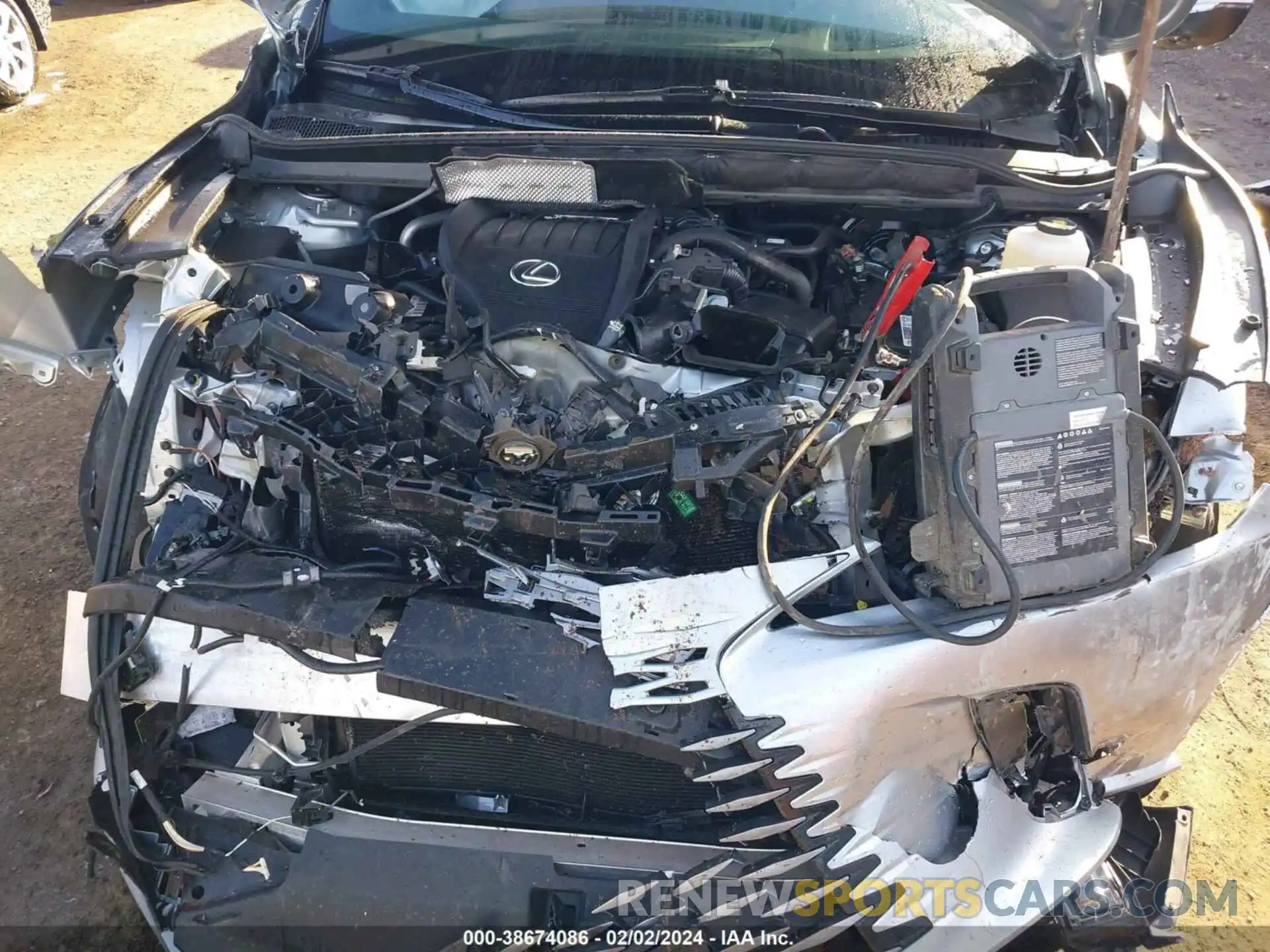 10 Photograph of a damaged car 2T2BAMCA3PC016951 LEXUS RX 350 2023