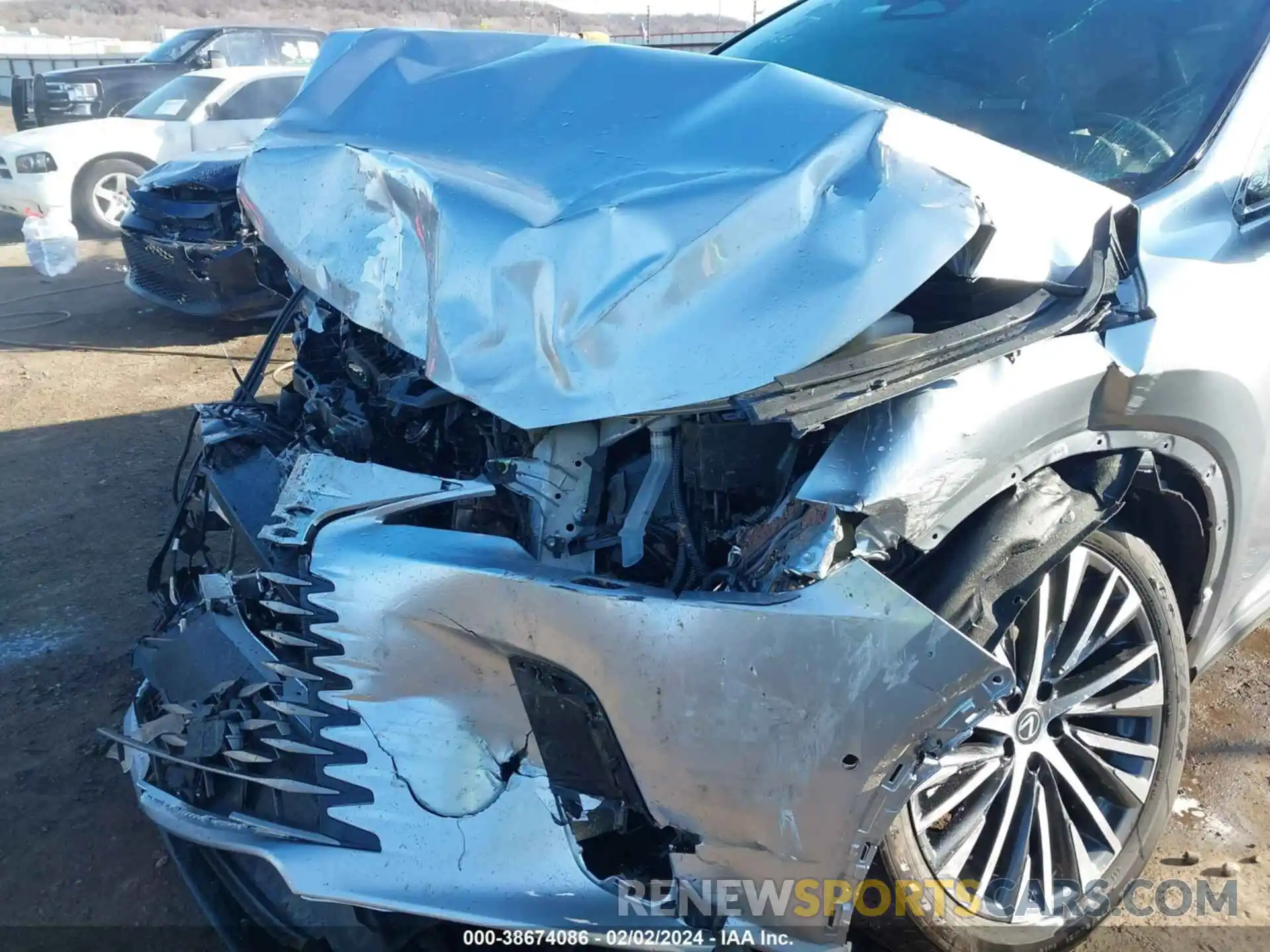 6 Photograph of a damaged car 2T2BAMCA3PC016951 LEXUS RX 350 2023