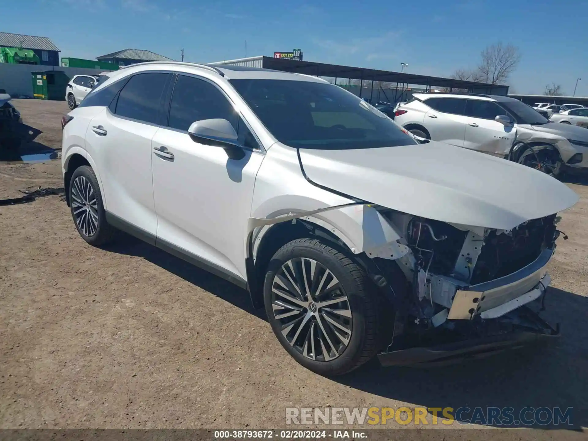 1 Photograph of a damaged car 2T2BAMBA5RC023730 LEXUS RX 350 2024