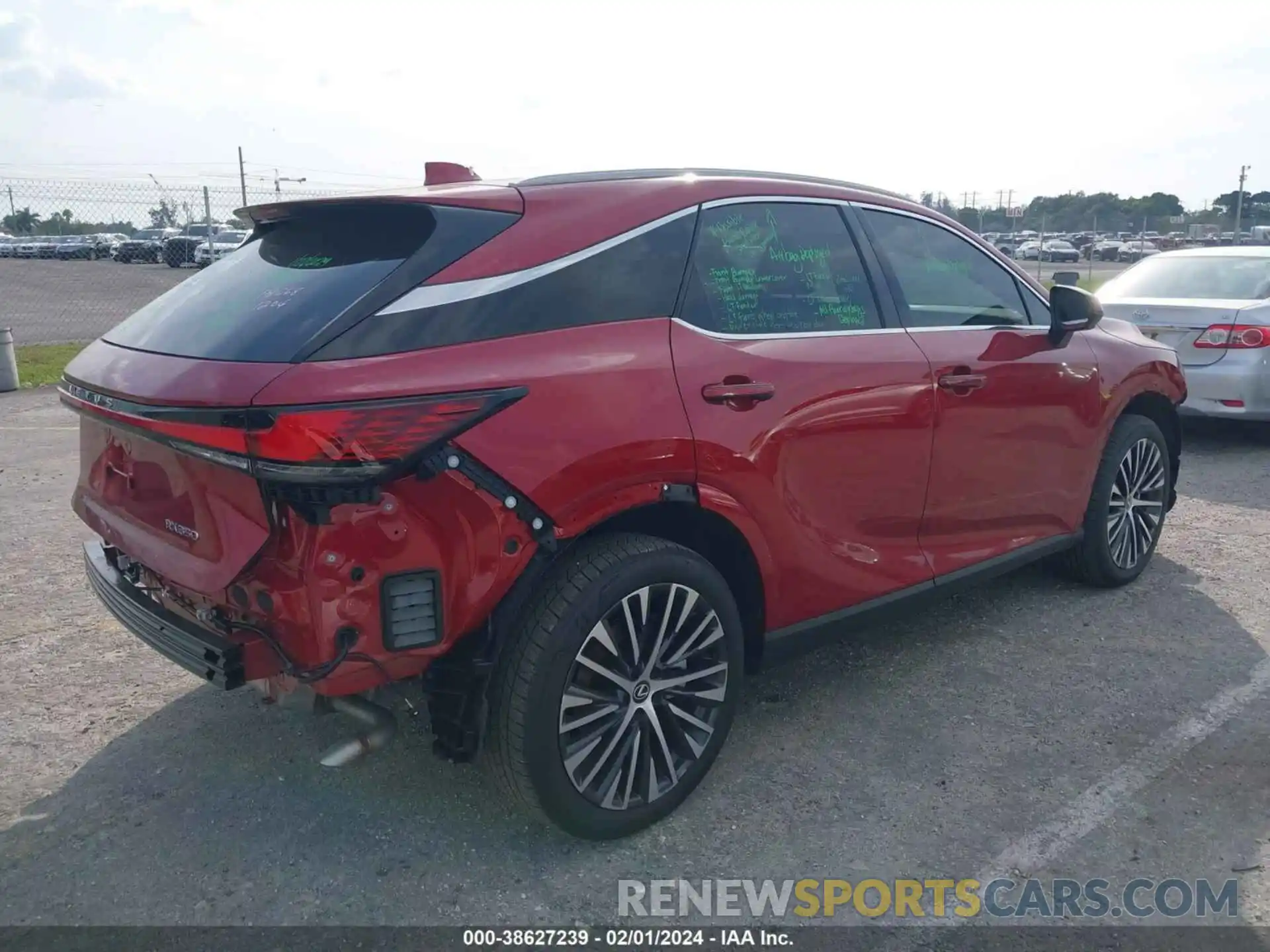 4 Photograph of a damaged car 2T2BAMBA5RC028037 LEXUS RX 350 2024