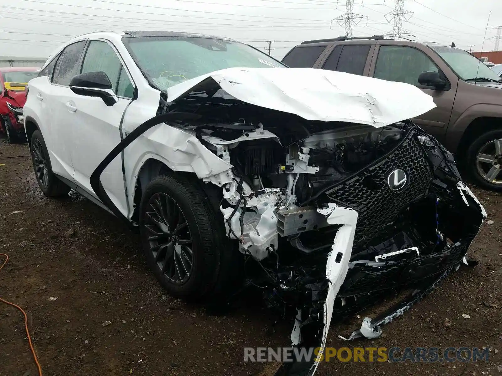 1 Photograph of a damaged car 2T2BZMCA0KC171197 LEXUS RX 350 BAS 2019