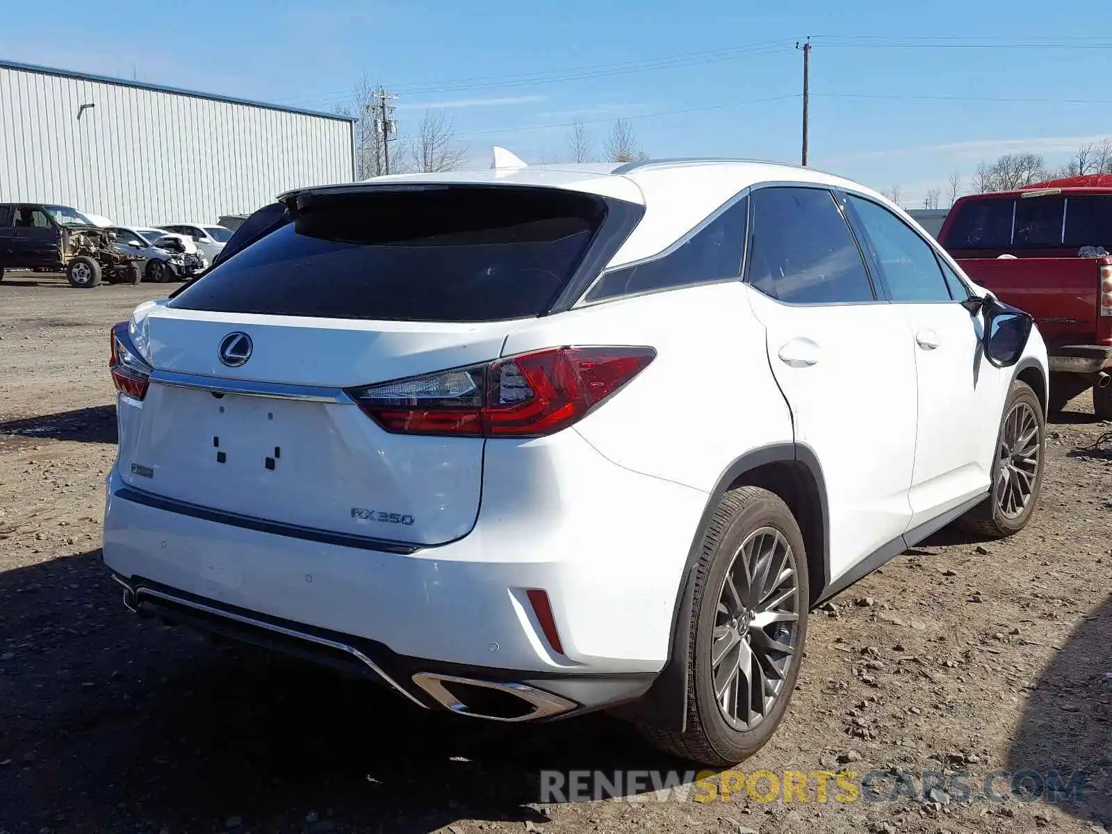 4 Photograph of a damaged car 2T2BZMCA0KC179882 LEXUS RX 350 BAS 2019