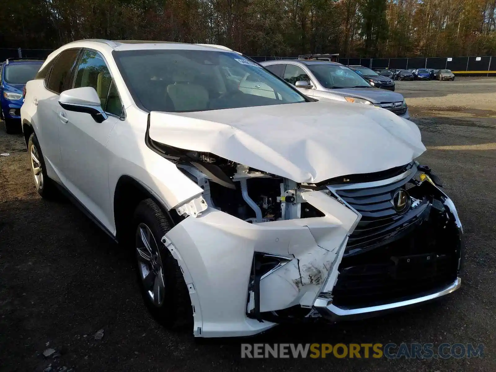 1 Photograph of a damaged car 2T2BZMCA0KC209110 LEXUS RX 350 BAS 2019