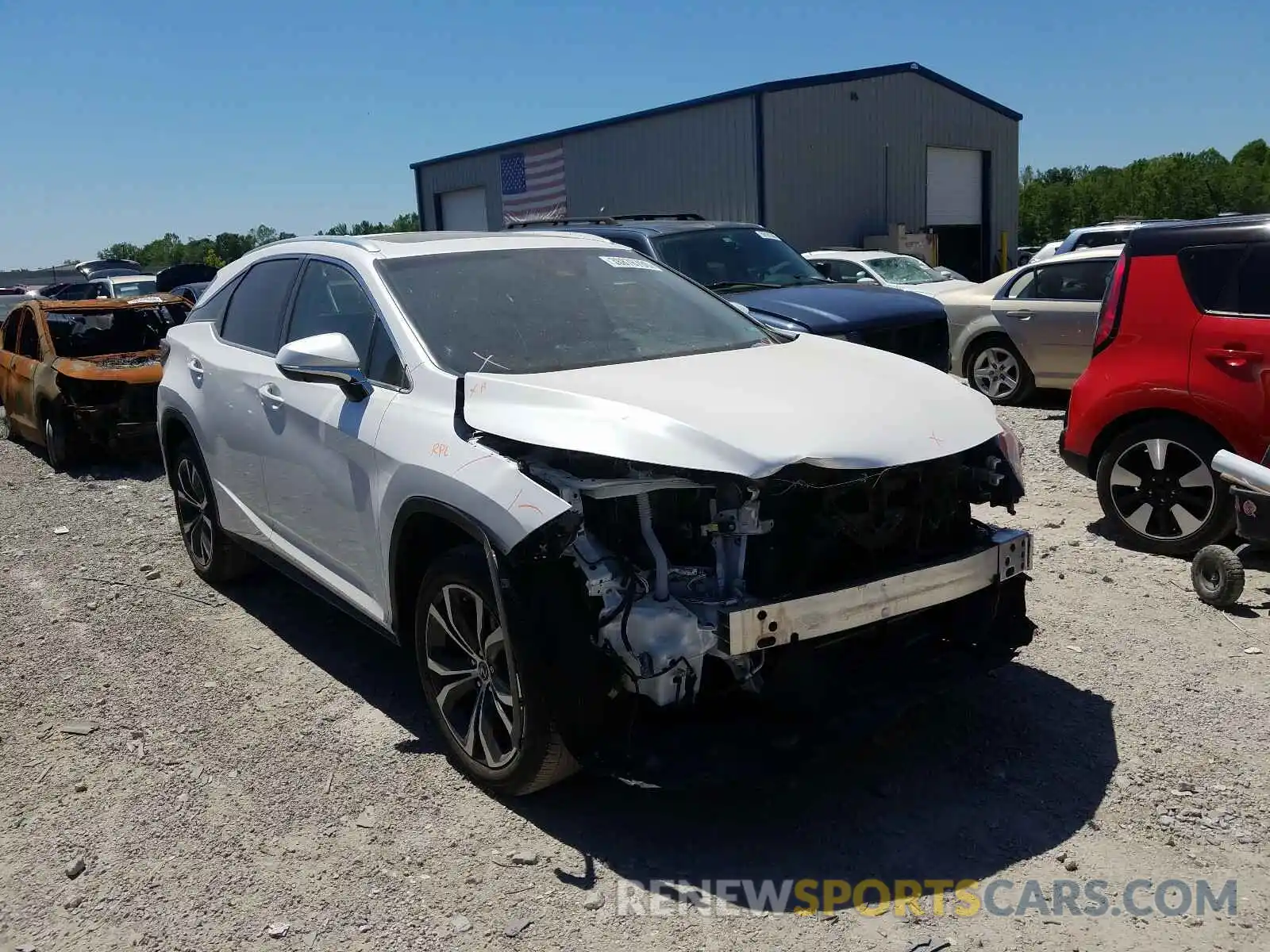 1 Photograph of a damaged car 2T2BZMCA1KC175131 LEXUS RX 350 BAS 2019