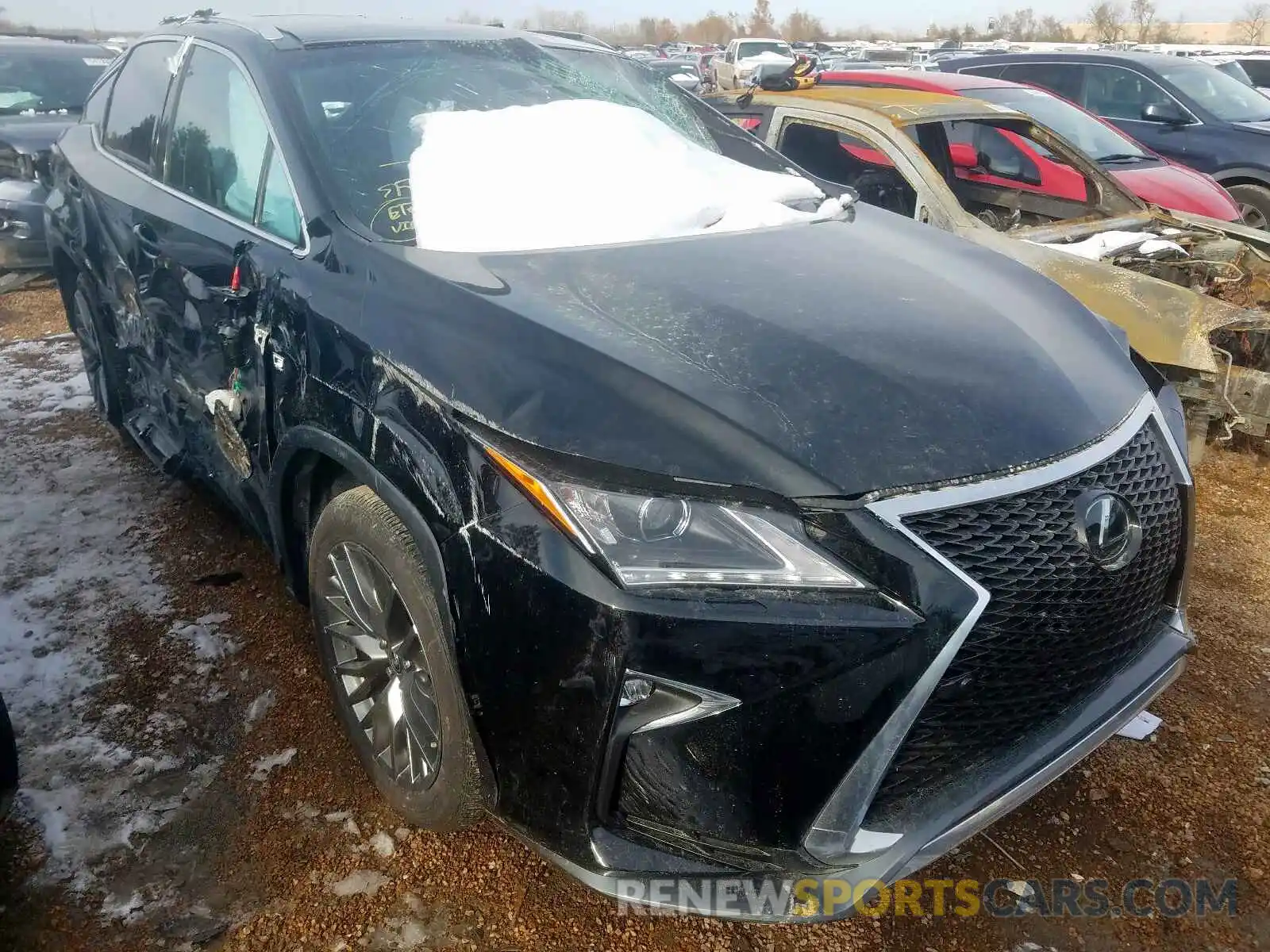 1 Photograph of a damaged car 2T2BZMCA1KC178515 LEXUS RX 350 BAS 2019