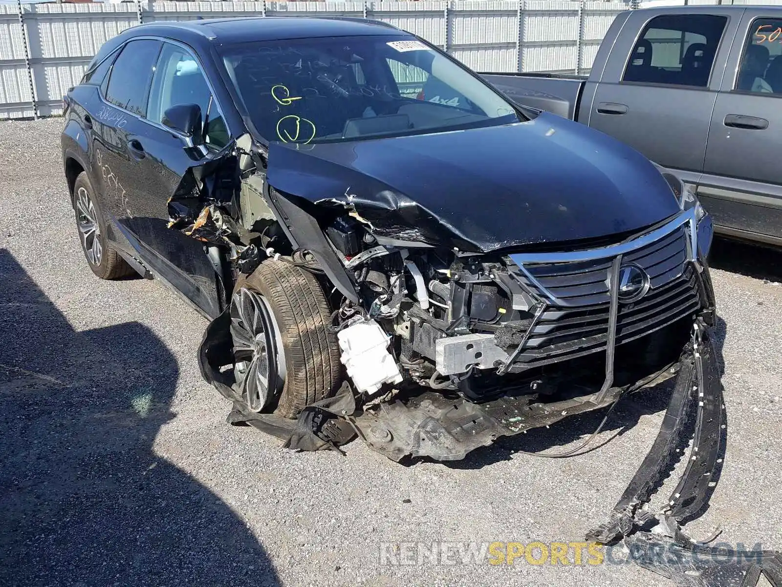 1 Photograph of a damaged car 2T2BZMCA1KC184833 LEXUS RX 350 BAS 2019