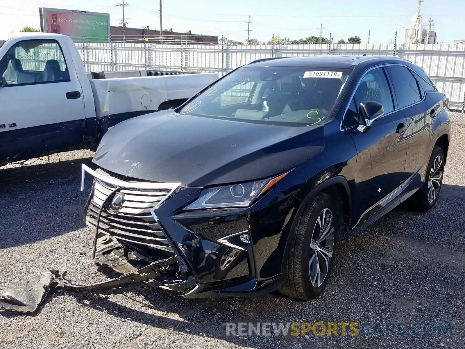 2 Photograph of a damaged car 2T2BZMCA1KC184833 LEXUS RX 350 BAS 2019