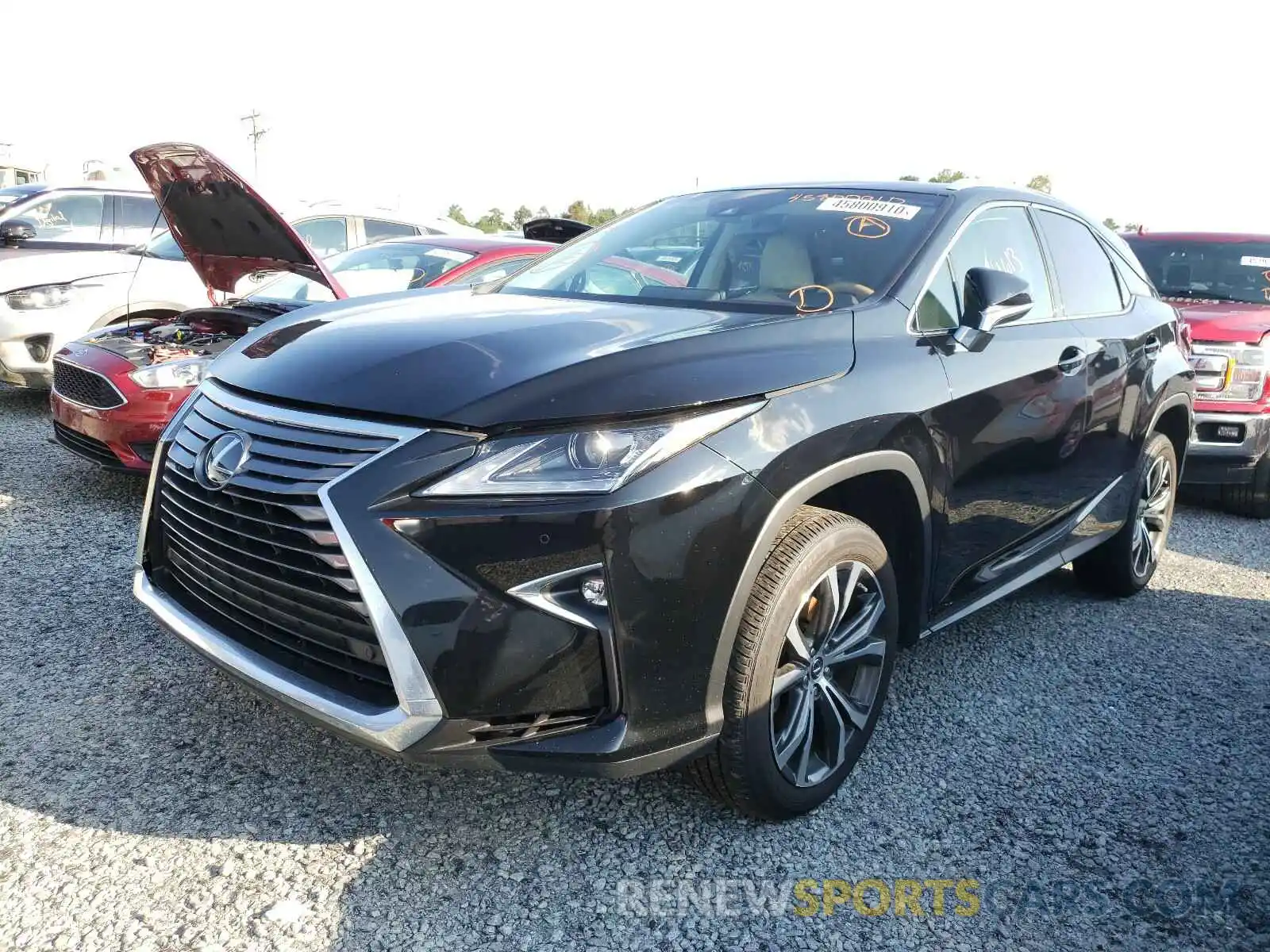 2 Фотография поврежденного автомобиля 2T2BZMCA1KC205034 LEXUS RX 350 BAS 2019