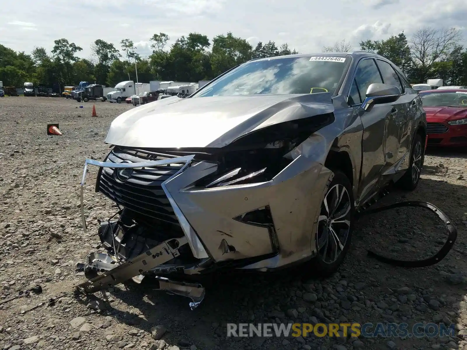 2 Фотография поврежденного автомобиля 2T2BZMCA2KC170245 LEXUS RX 350 BAS 2019