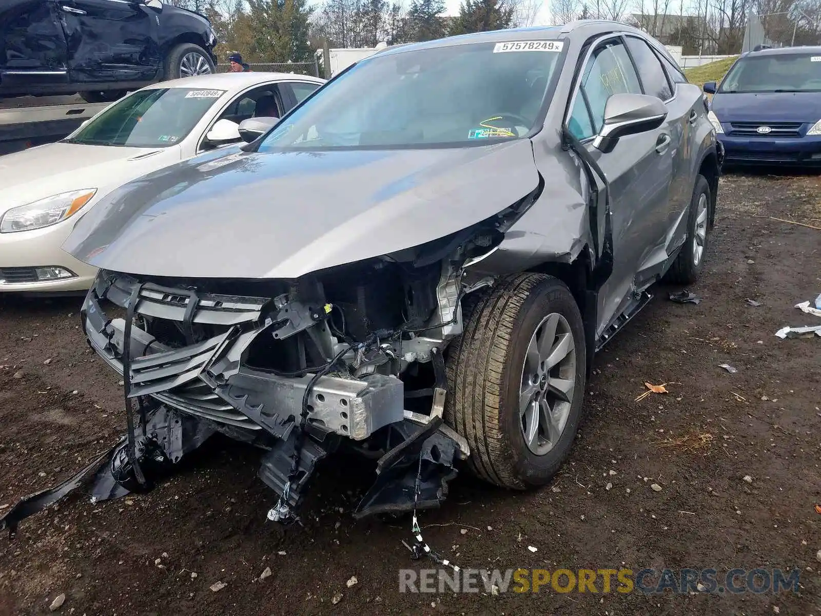2 Photograph of a damaged car 2T2BZMCA2KC170696 LEXUS RX 350 BAS 2019