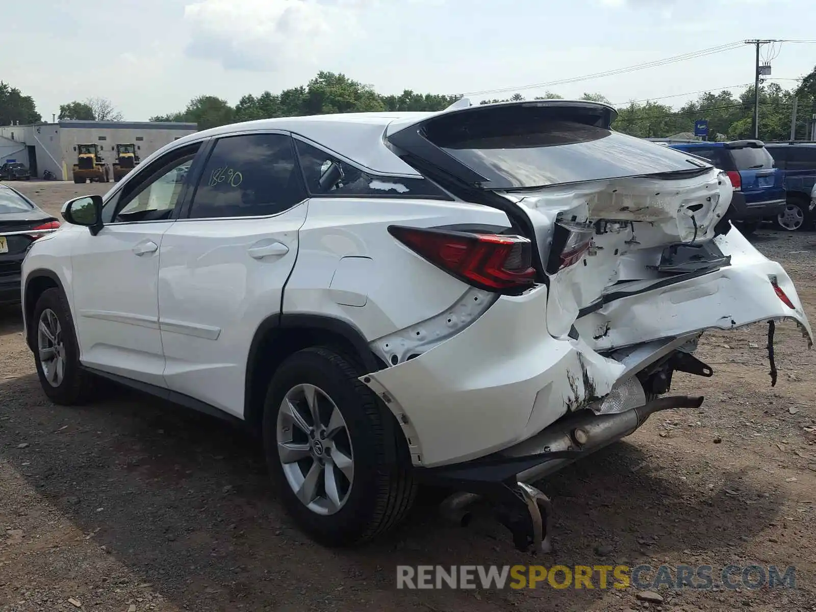 3 Photograph of a damaged car 2T2BZMCA2KC172139 LEXUS RX 350 BAS 2019