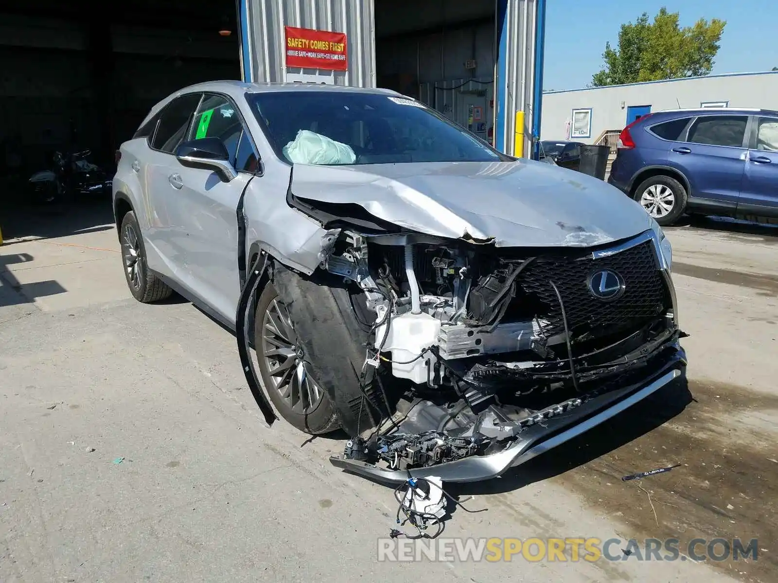 1 Photograph of a damaged car 2T2BZMCA2KC175090 LEXUS RX 350 BAS 2019