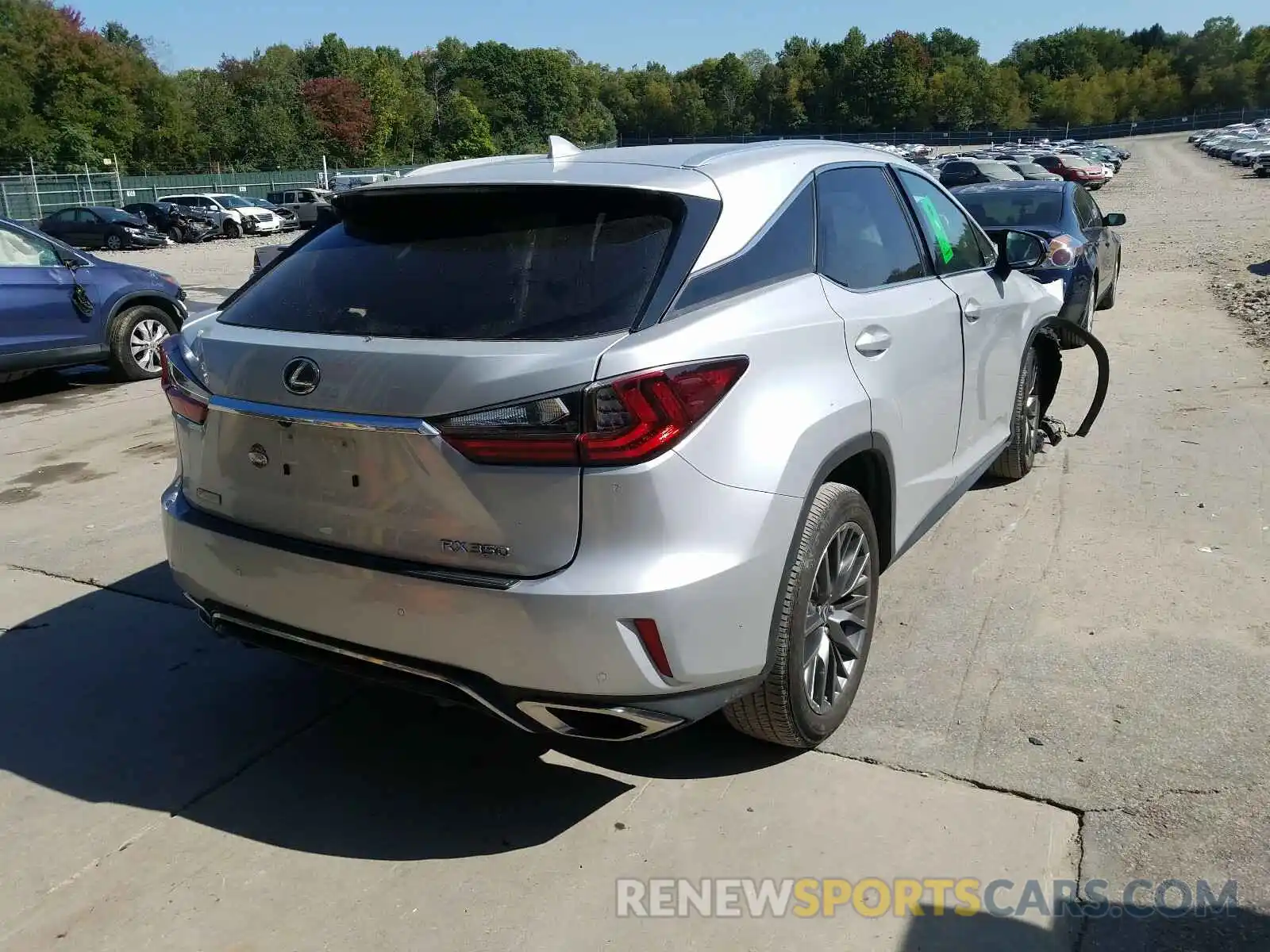 4 Photograph of a damaged car 2T2BZMCA2KC175090 LEXUS RX 350 BAS 2019