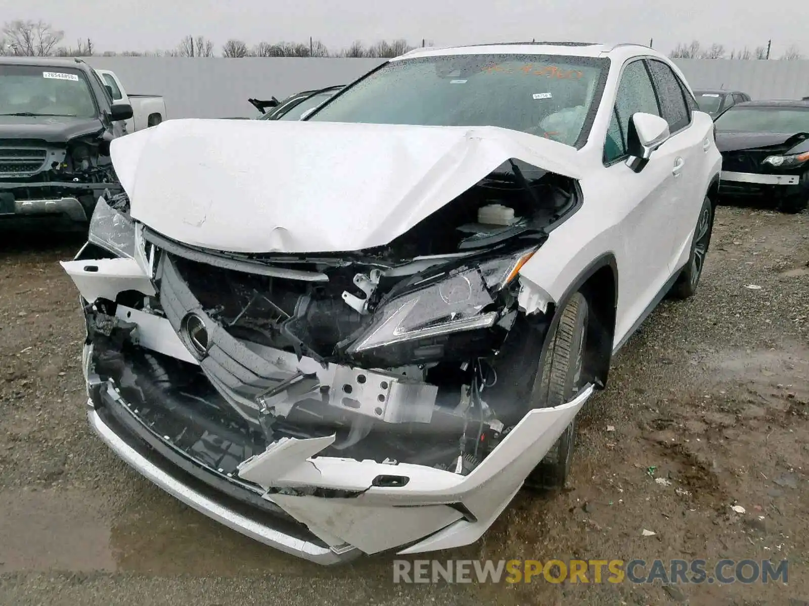 2 Photograph of a damaged car 2T2BZMCA2KC182993 LEXUS RX 350 BAS 2019