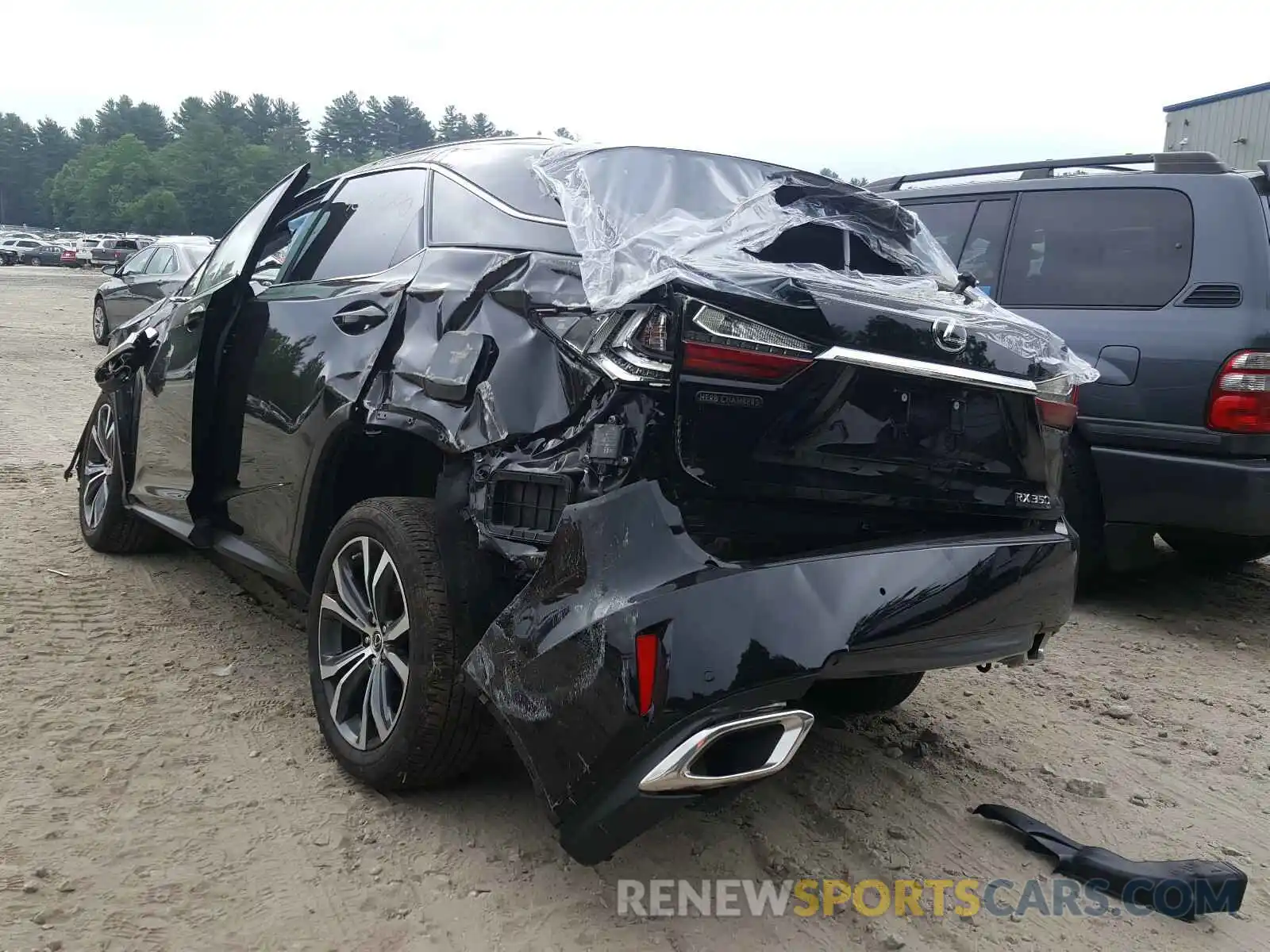 3 Photograph of a damaged car 2T2BZMCA2KC185893 LEXUS RX 350 BAS 2019