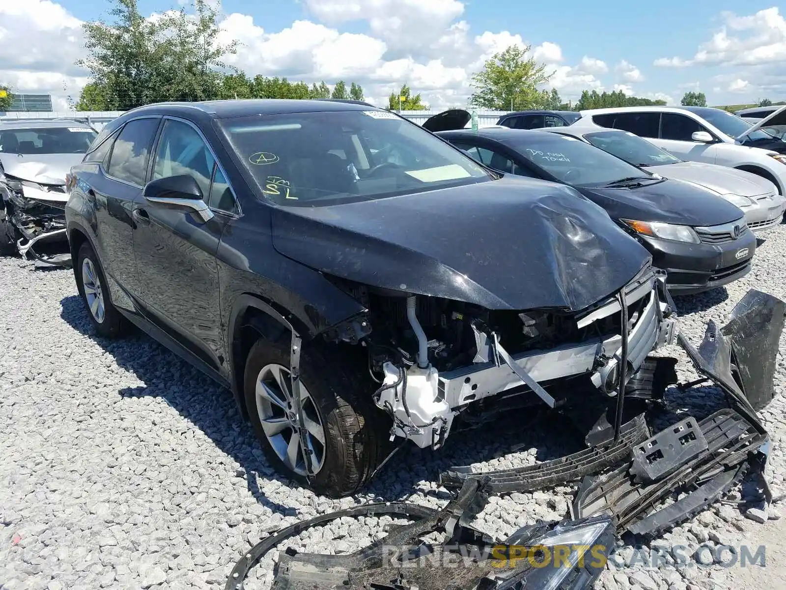 1 Photograph of a damaged car 2T2BZMCA2KC189846 LEXUS RX 350 BAS 2019