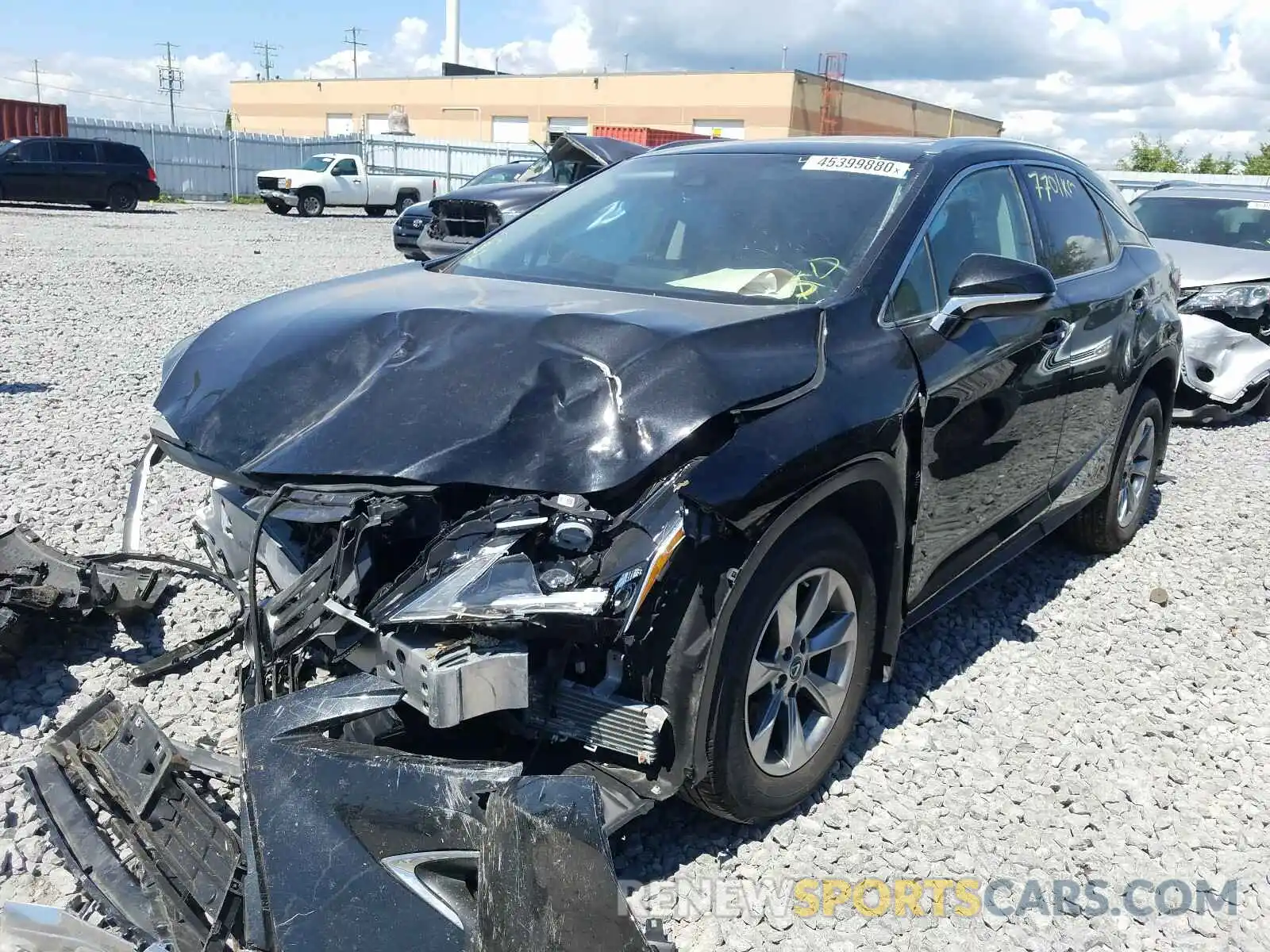 2 Photograph of a damaged car 2T2BZMCA2KC189846 LEXUS RX 350 BAS 2019