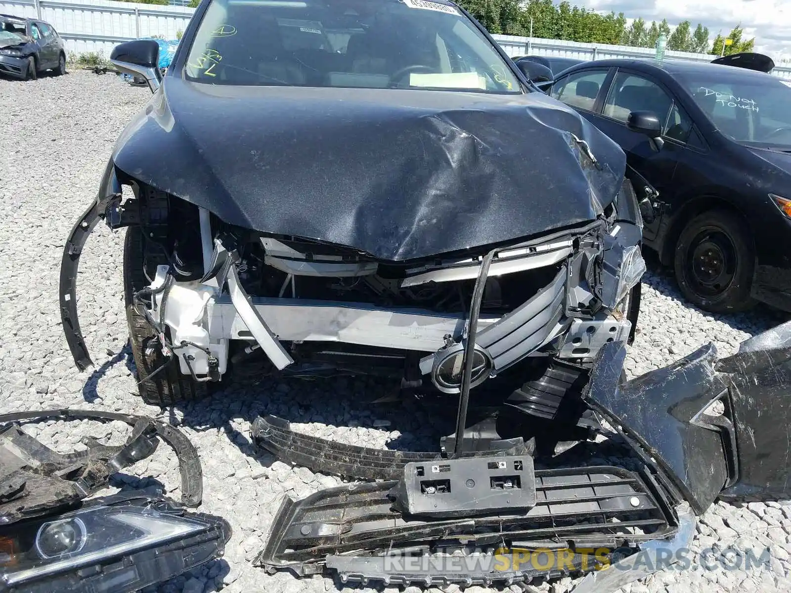 9 Photograph of a damaged car 2T2BZMCA2KC189846 LEXUS RX 350 BAS 2019