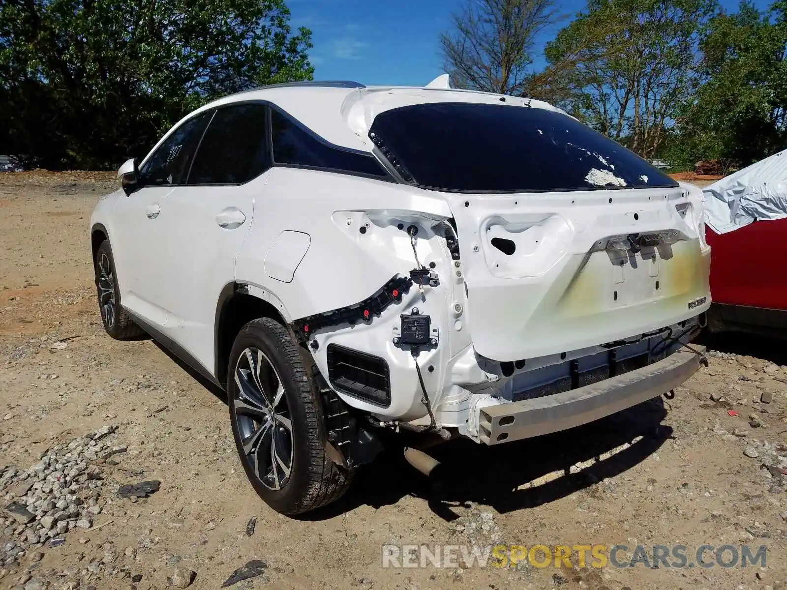 3 Photograph of a damaged car 2T2BZMCA2KC194383 LEXUS RX 350 BAS 2019