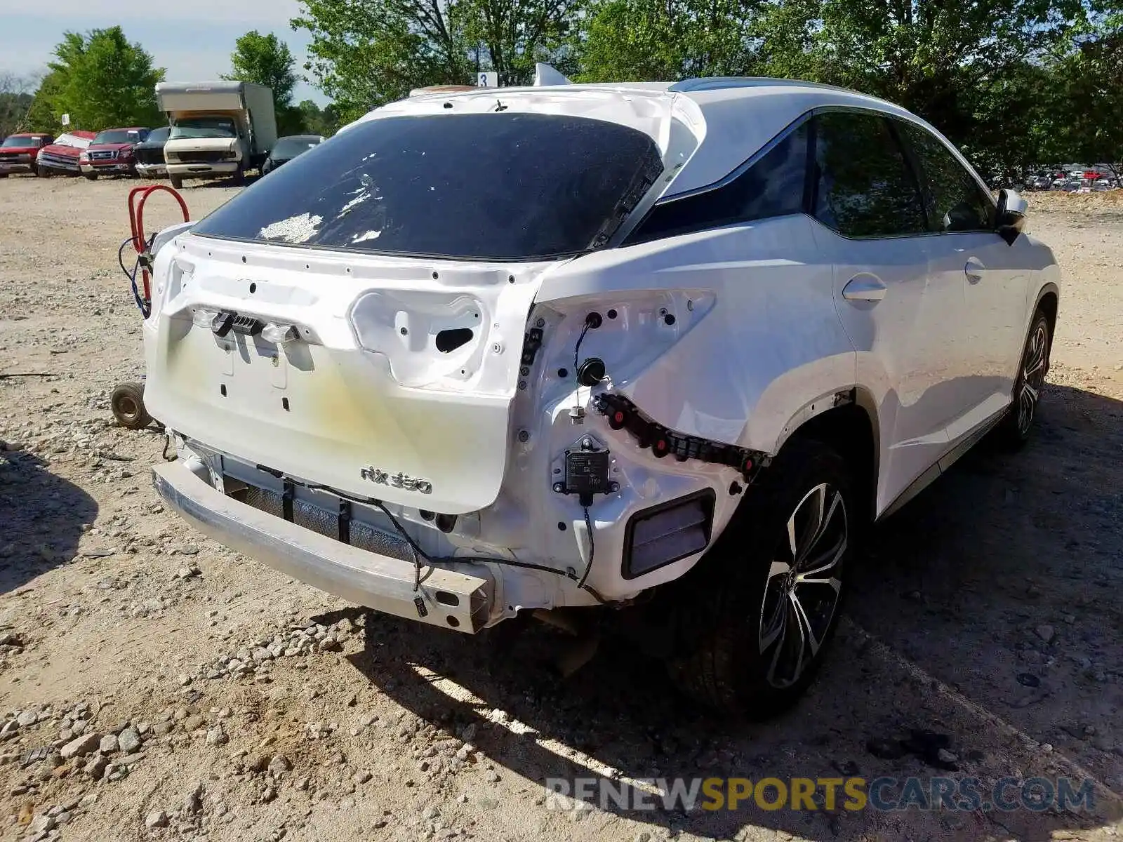 4 Photograph of a damaged car 2T2BZMCA2KC194383 LEXUS RX 350 BAS 2019