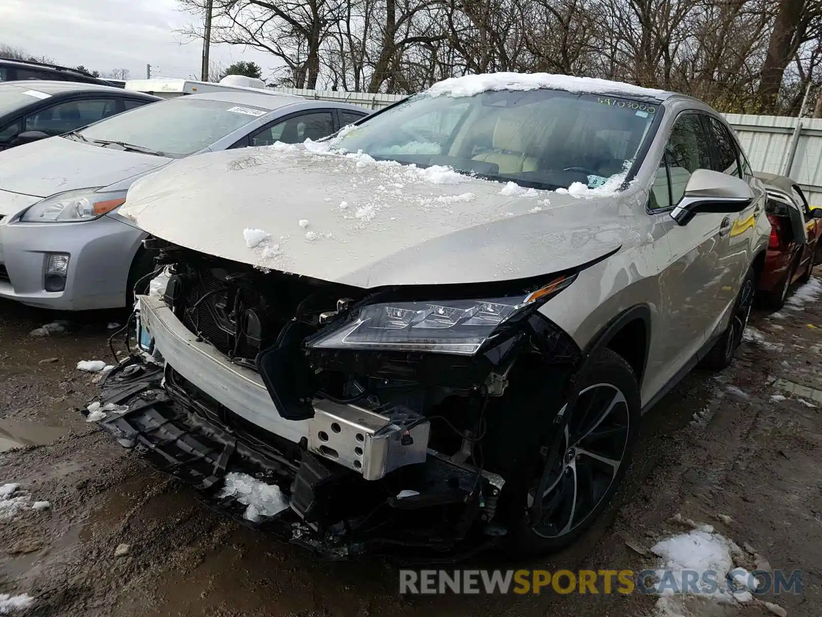 2 Photograph of a damaged car 2T2BZMCA2KC203616 LEXUS RX 350 BAS 2019