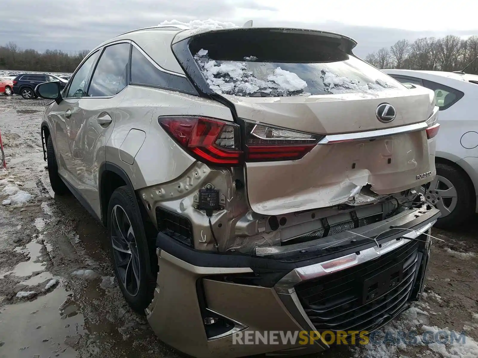 3 Photograph of a damaged car 2T2BZMCA2KC203616 LEXUS RX 350 BAS 2019