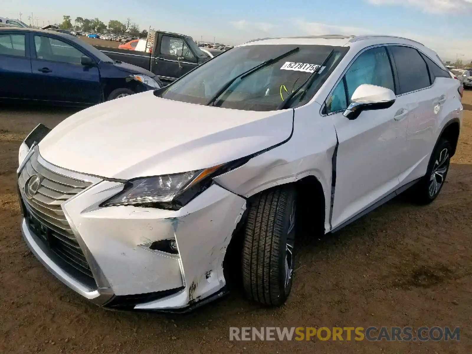 2 Photograph of a damaged car 2T2BZMCA3KC172022 LEXUS RX 350 BAS 2019