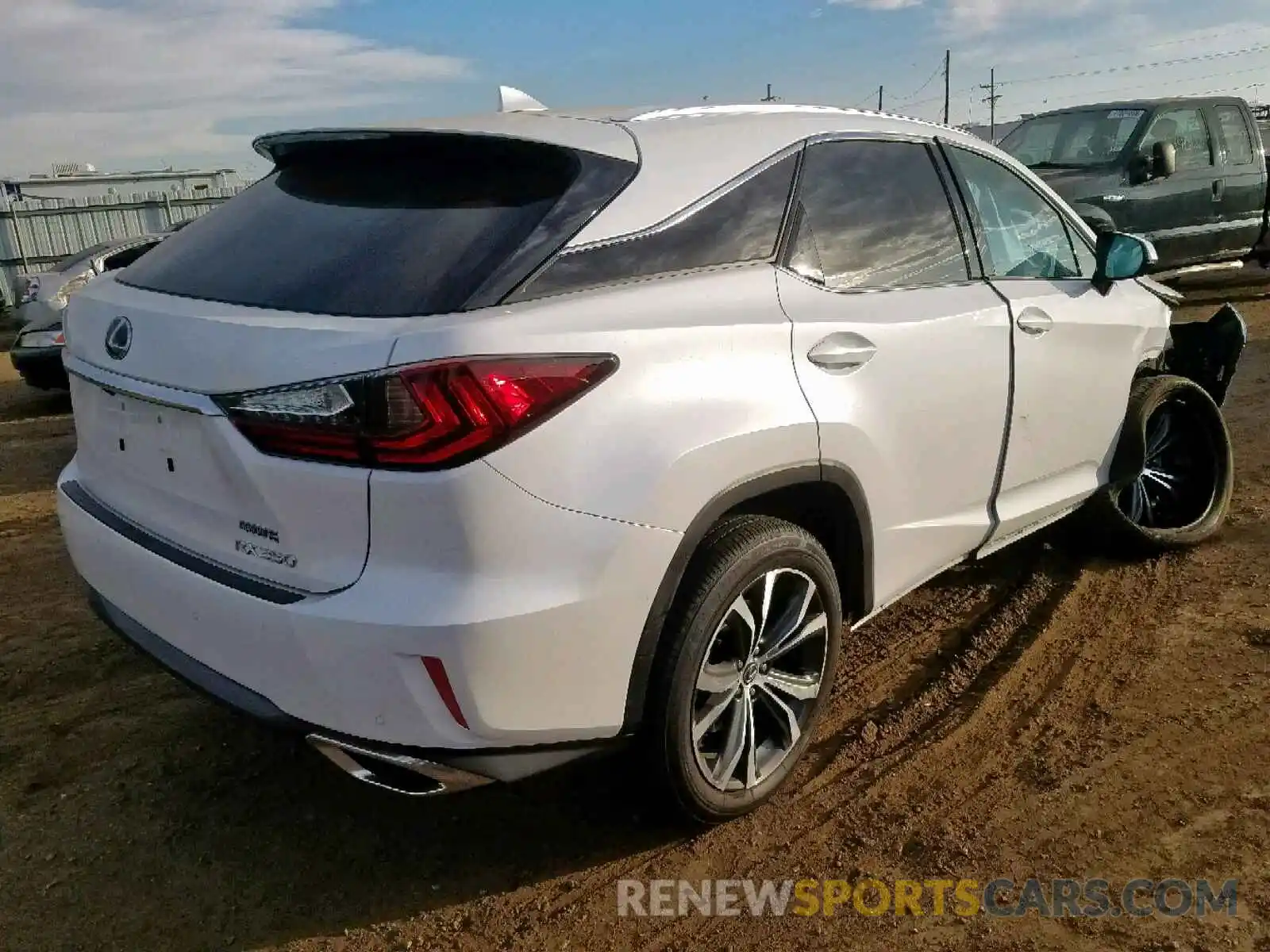 4 Фотография поврежденного автомобиля 2T2BZMCA3KC172022 LEXUS RX 350 BAS 2019