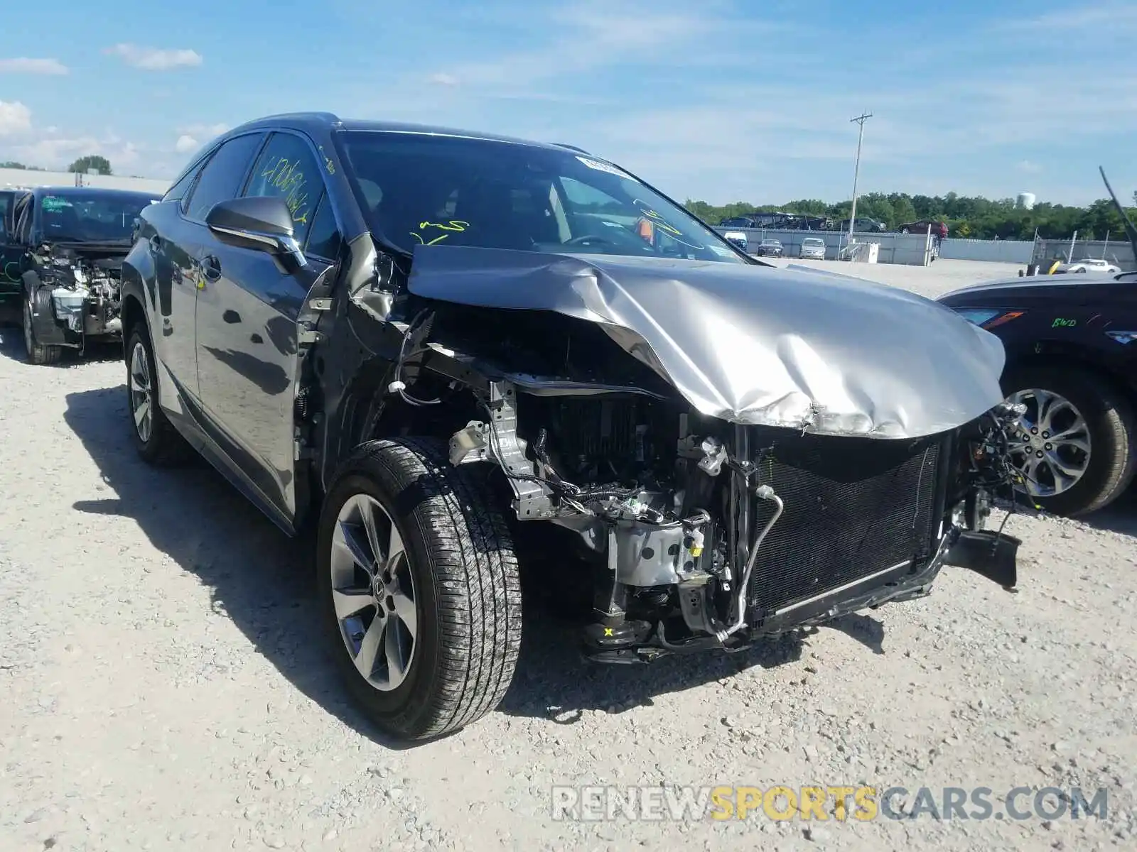 1 Photograph of a damaged car 2T2BZMCA3KC186468 LEXUS RX 350 BAS 2019