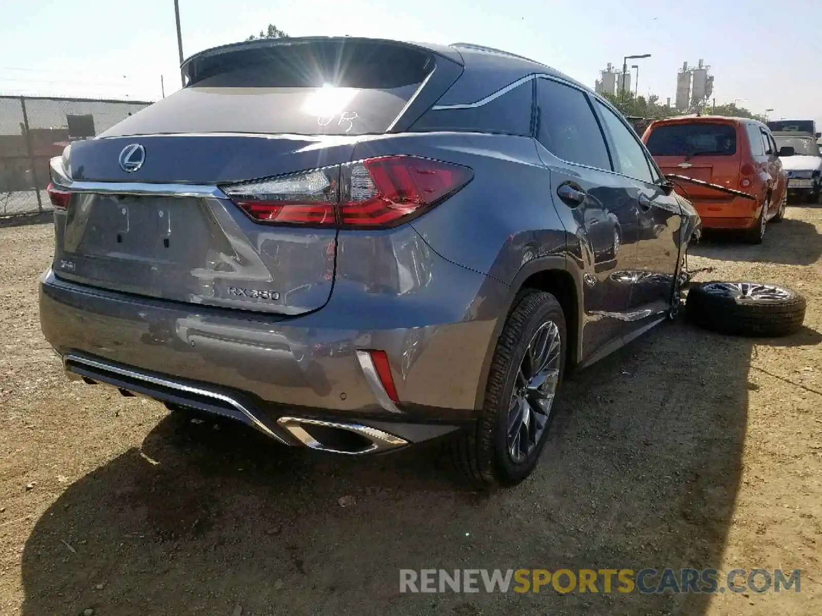 4 Photograph of a damaged car 2T2BZMCA3KC191993 LEXUS RX 350 BAS 2019