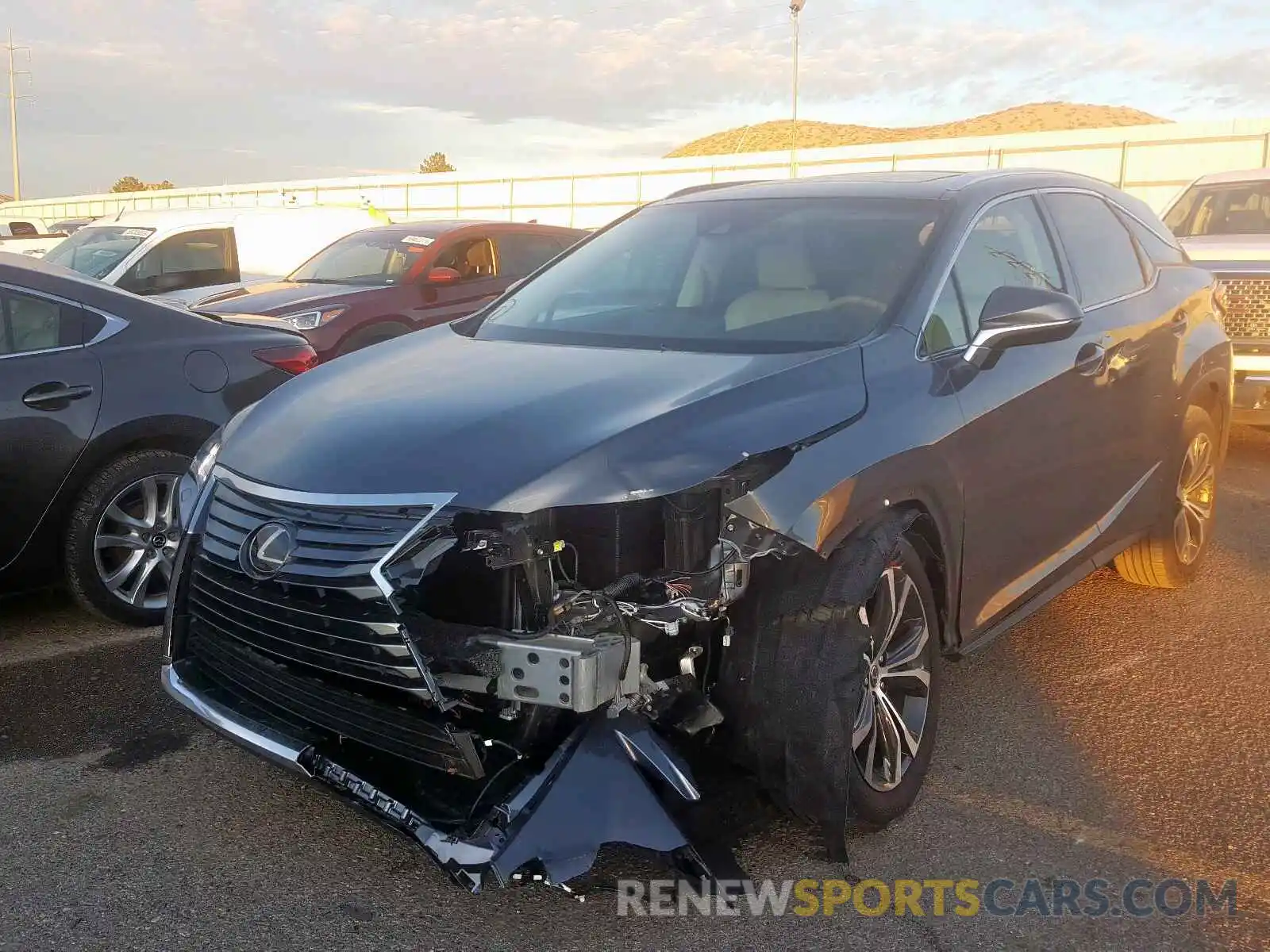 2 Photograph of a damaged car 2T2BZMCA3KC194201 LEXUS RX 350 BAS 2019