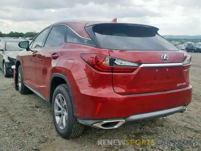 3 Photograph of a damaged car 2T2BZMCA3KC200935 LEXUS RX 350 BAS 2019