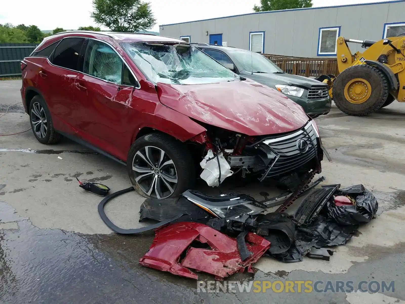 1 Photograph of a damaged car 2T2BZMCA3KC210414 LEXUS RX 350 BAS 2019