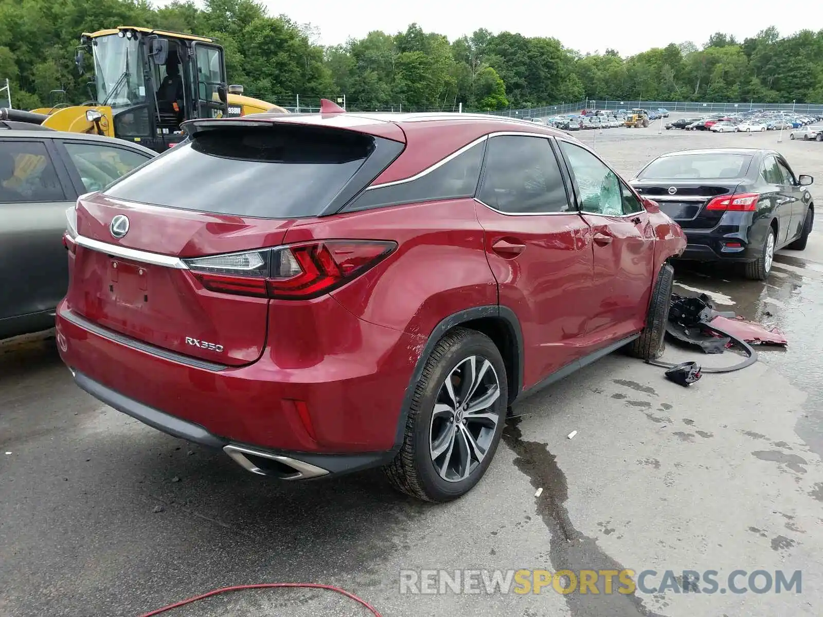 4 Photograph of a damaged car 2T2BZMCA3KC210414 LEXUS RX 350 BAS 2019