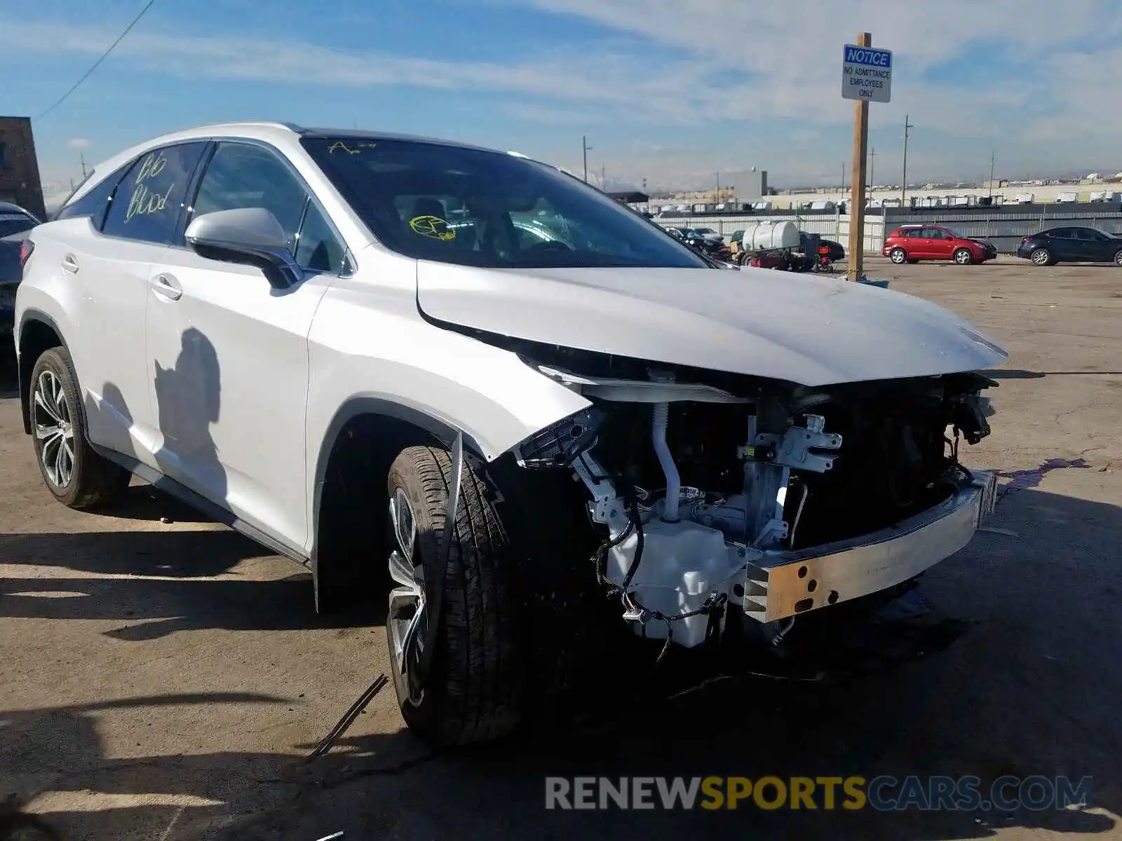 1 Photograph of a damaged car 2T2BZMCA4KC172594 LEXUS RX 350 BAS 2019