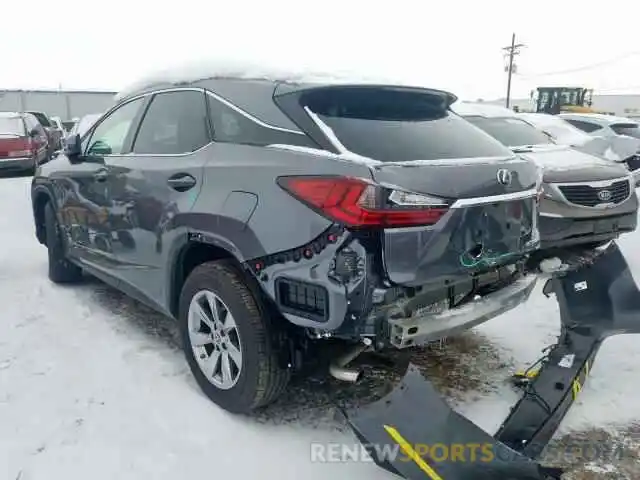 3 Photograph of a damaged car 2T2BZMCA4KC196118 LEXUS RX 350 BAS 2019