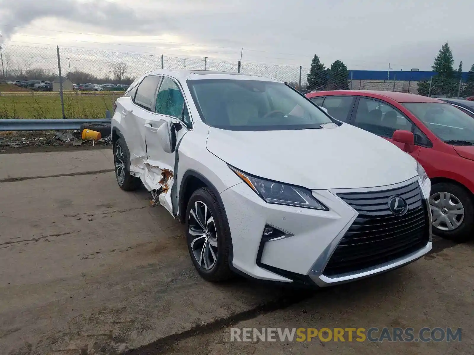 1 Фотография поврежденного автомобиля 2T2BZMCA4KC203729 LEXUS RX 350 BAS 2019