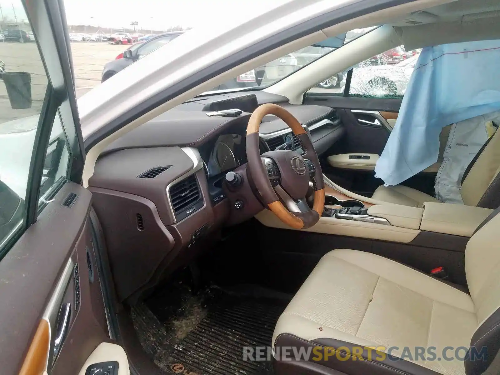 5 Photograph of a damaged car 2T2BZMCA4KC203729 LEXUS RX 350 BAS 2019